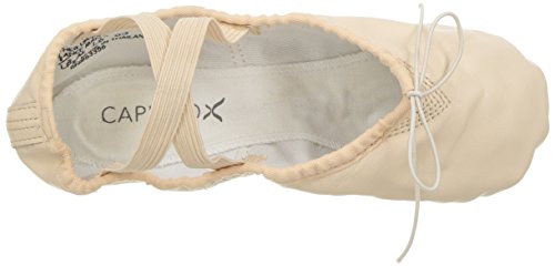 Chaussons de danse Capezio Hanami Light Suntan en toile stretch 8 W US - 5