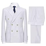 Pantalon de costume confortable pour homme : Ce pantalon de costume est doté de poches avant, de poches passepoilées avant et arrière, d’une taille ajustable et de poches arrière boutonnées. Ce pantalon de smoking pour homme offre confort et élégance pour les occasions formelles, le bureau ou les événements spéciaux.