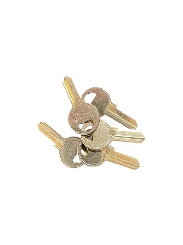 5-Pack M1 Key Blanks – Compatible with Master Padlocks – Premium Replacement Blanks