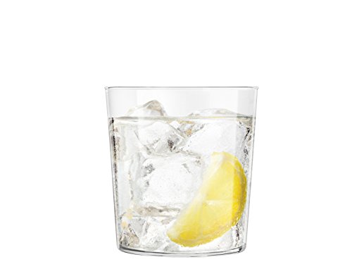 H&H Starc, Set di 6 Bicchieri da Acqua, Vetro Ultrasottile, Trasparente, Capacità 350 ml, Eleganti, Leggeri, dal Design Minimal - Immagine 3