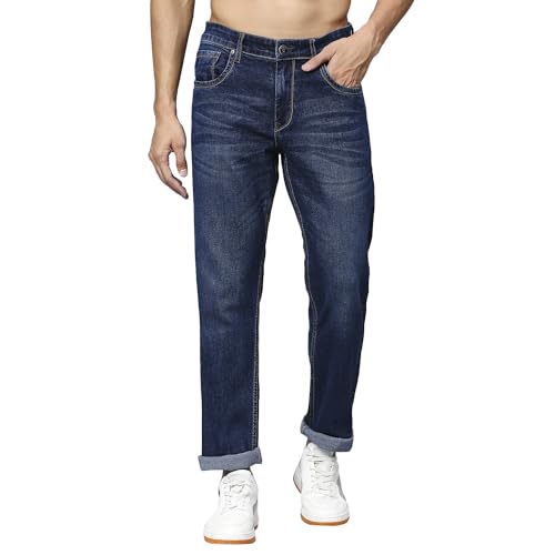 Image of Thomas Scott Men's Regular Fit Mid Rise Mid-Rise Stretchable Jeans