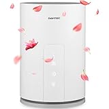 DAHTEC 5L Luftbefeuchter Elektrisch mit Timer und LED Touch, Aroma Diffuser für ätherische Öle für Wohnung, Büro, Schlafzimmer, Kinderzimmer, Bad, B5.150 Weiß DAHTEC 5L Luftbefeuchter Elektrisch mit Timer und LED Touch, Aroma Diffuser für ätherische Öle für Wohnung, Büro, Schlafzimmer, Kinderzimmer, Bad, B5.150 Weiß