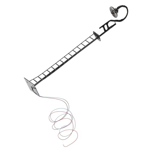 PLAFOPE Miniature Railroad Light Model Train Toy Model Railway Scenery Micro Landscaping Lamp Decor Ornament