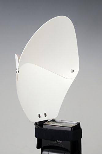 Demb Wedding Pro Saucer Flip-it! - Extra Large 7.5" x 9" Articulating Dish-Shaped Flash Reflector. Controls Proportion Between Ceiling Bounce and Reflector Bounce.Fits Canon, Nikon, etc. Plus Profoto