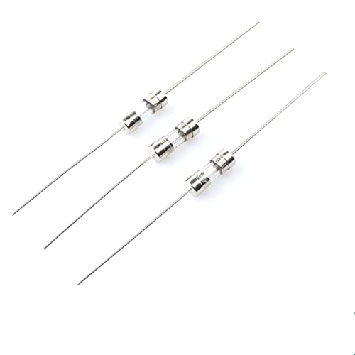 Fusible rapide 1A 250V en verre de précision 3.6x10mm à broches soudées