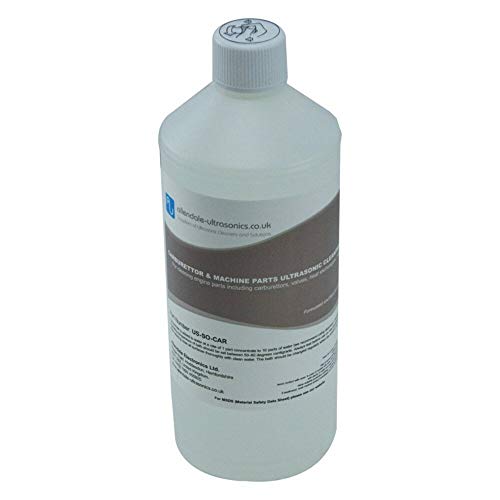 Carburettor, Machine, and Engine Parts Ultrasonic Cleaner Solution - 1 Litre Cleaning Fluid