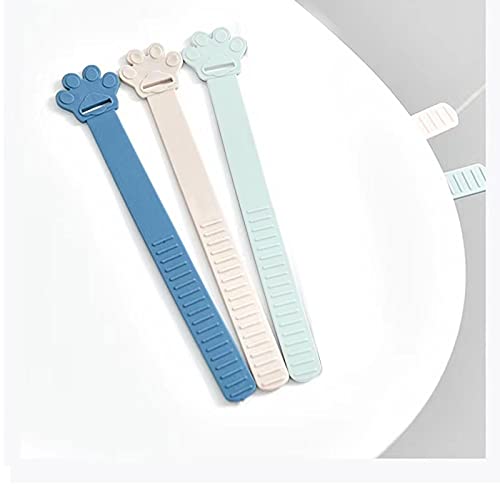 ZQSM 6 Pack poignée de levage de siège de toilette hygiénique pratique portable, poignée d'ouverture de couvercle de toilette de patte de chat mignon évitez de toucher le siège de toilette Cover