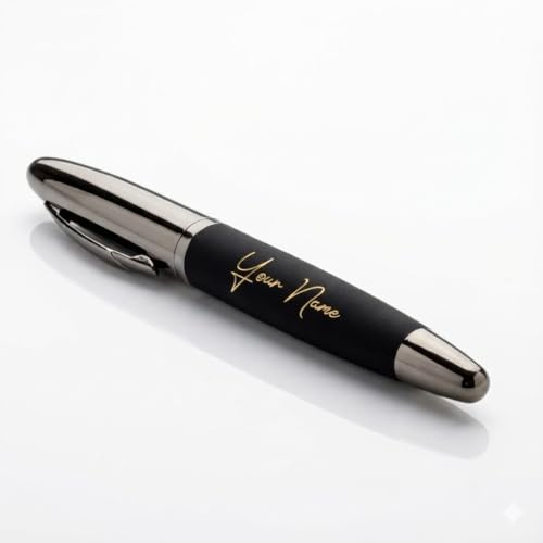 Image of Customized Metal Ballpoint Pen with Free Name Engraving | Premium Personalized Pen for Office, Gifting & Professionals