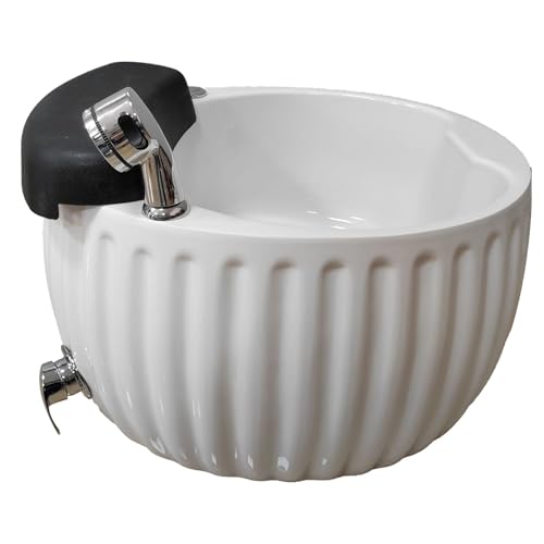 Baño de pies acrílico con masaje y lámpara colorida