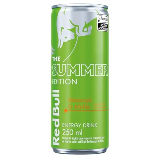 Red Bull Energético, Summer Edition, Maracujá e Melão 250ml