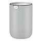 EKO Mini Tischmülleimer mit Schwingdeckel, 1,5 Liter Kosmetikeimer, kleiner Schreibtisch-Mülleimer, runder Tischabfalleimer für Büro, Bad, Schreibtisch, Schlafzimmer (grau)
