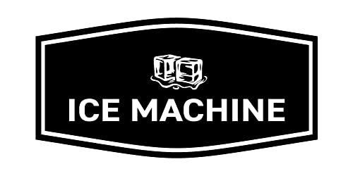 Panneau pour machine à glaçons haut de gamme noir - Lot de 2 plaques au design épuré
