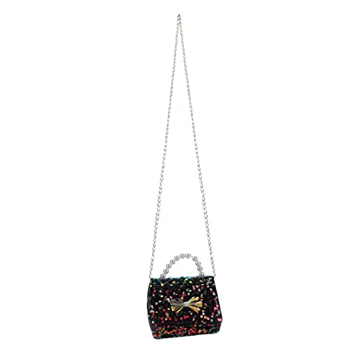 CTIRCHIU 1 Bolso De Mano Con Perlas Para Mujer Y Niña Con Brillantes Con Asa Superior De Lujo Para Novia Noche Elegante Tipo Clutch Para Graduación Con De Imitación Y