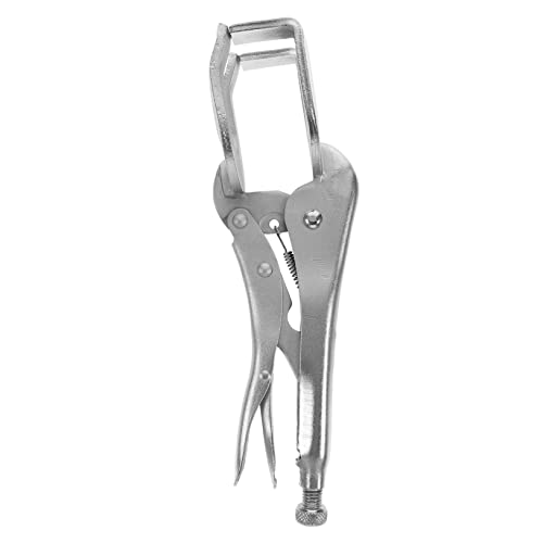 Yardenfun 11 Inch U Shaped Welding Clamp Locking Pliers Heavy Duty Fixing Clamps for Soldering Welding and Metalwork