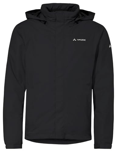 VAUDE Escape Wattierte Fahrrad- Regenjacke Herren – Black – Gr. 3XL – Ansicht 1