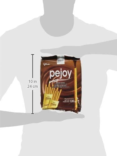 Miniatura 3 de Glico Pejoy - Palo de galletas de chocolate crema, chocolate, paquete de 5 unidades