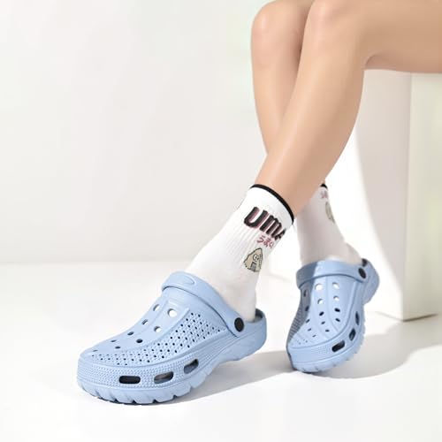 Image of INMINPIN Mens Womens Garden Clogs Shoes Beach Slippers Pool Water Sandals with Comfortable Arch Support Insole