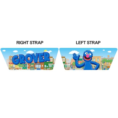 Popfunk Sesame Street Grover Neighborhood Unisex Adult Slides Sandals Officially Licensed Hypd Slydr Switch™2