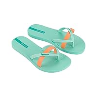 Ipanema Kirei Kids Flip-Flop, Green Orange, 12/13 UK Child