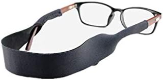 THEE BRON Sunglasses and Glasses Floating Safety Strap - 2 Pack | Anti-Slip and Fast Drying Active Sport Glasses Strap (Adult-16inches, Red+Black)