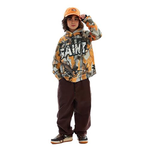 Saint Tears Boys Camo Hoodies Vintage Sweatshirt Pullover Casual Crew Neck Kids Hoodie Graphic Print Hooded (2-7 Years)3