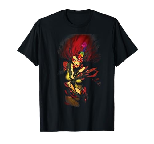 DC Comics Pride Poison Ivy Floral Rainbow T-Shirt