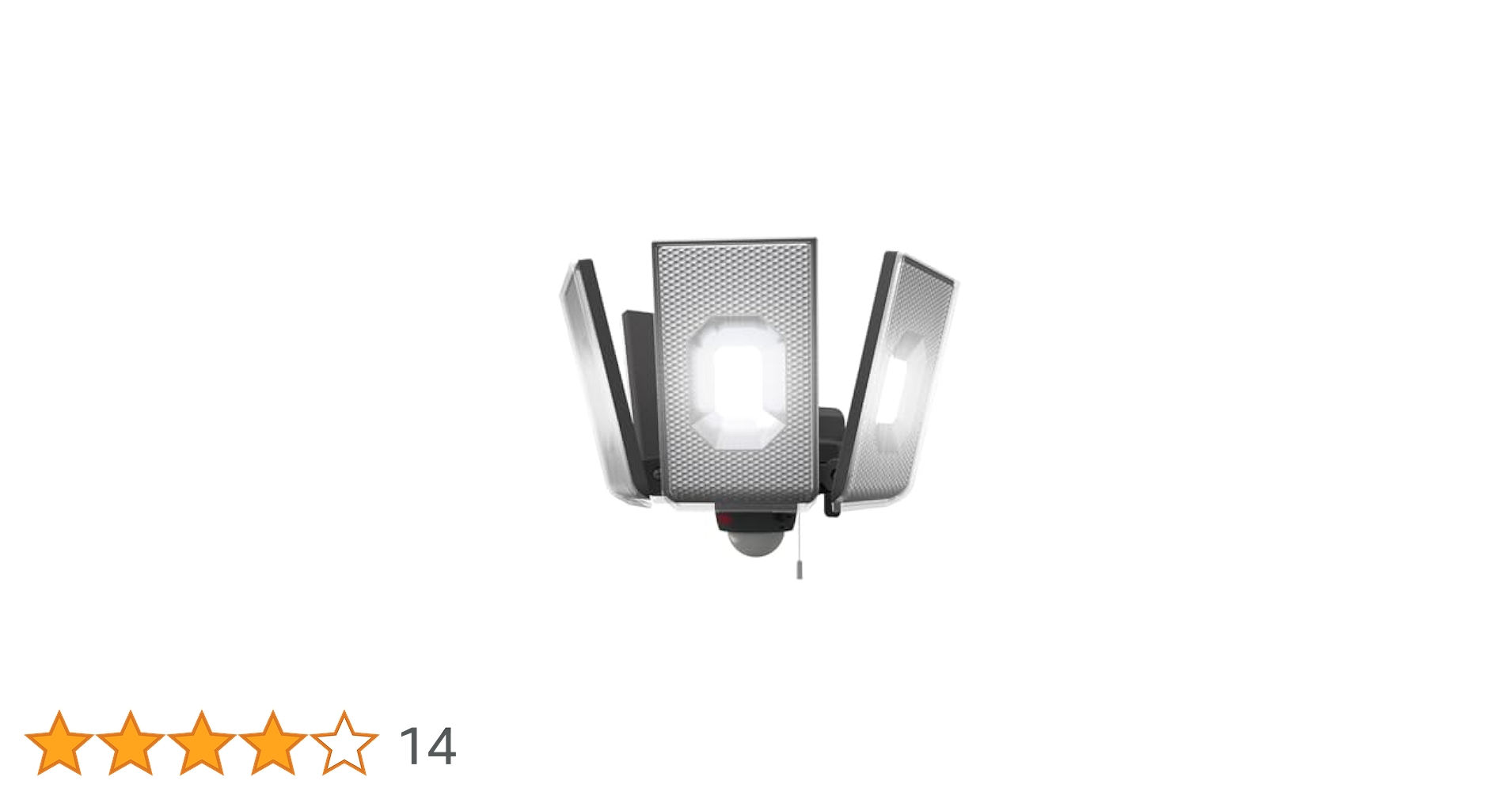 Amazon | ムサシ(MUSASHI) 12.5W×4灯スライド型LEDセンサー