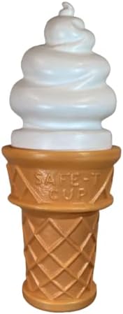 Giant Safe T Cup Swirl Ice Cream Cone Lamp