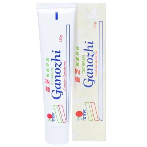 Pasta Dental con Ganoderma, Sin Flúor, Menta Natural, Fórmula Natural para Higiene Bucal Diaria, Elimina Placa Bacteriana (1 Tubo 150 gr.) - Vibo Natura DXN