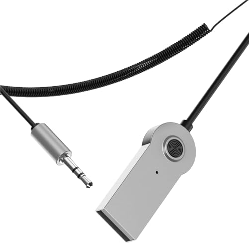 Adaptador De Automóvil Inalámbrico: Módulo De Audio Enchufable, Receptor De Música A Mano | Caja De Señal De Estéreo, Convertidor De Gato Portátil, Interfaz De Sonido Móvil para Vehículos, R