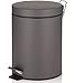 Produktbild Kela 22949 Kosmetikeimer 5 l, Silent-Close, Metall, Marino, Dunkelgrau