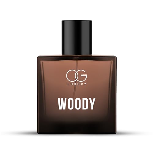 OG BEAUTY Luxury Woody Essence Eau De Parfum | Perfume for Man | Earthy & Refined Fragrance with Rich Woods & Subtle Spice | Ideal for Lasting Impression | 50ml