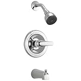 Peerless Classic Single-Function Tub and Shower Trim Kit with Single-Spray Shower Head, Chrome PTT188753 (Valve Not Included)