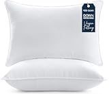 Utopia Bedding Bed Pillows for Sleeping (White), Standard Size, Set of 2, Hotel Pillow, Cooling Pillows for Side, Back or Stomach Sleepers