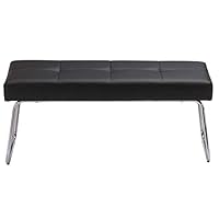 Amazon｜あずま工芸 ループベンチ ダイニングベンチ 幅100cm スチール