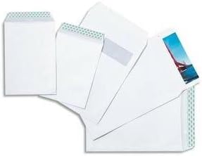 Office HK/4267 Envelopes B5 Windowless 90 g/m² Pack of 500 White