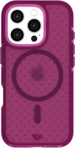 Image of Tech21 EvoCheck for iPhone 16 Pro - Compatible with MagSafe - Impact Protection Case - in Plum