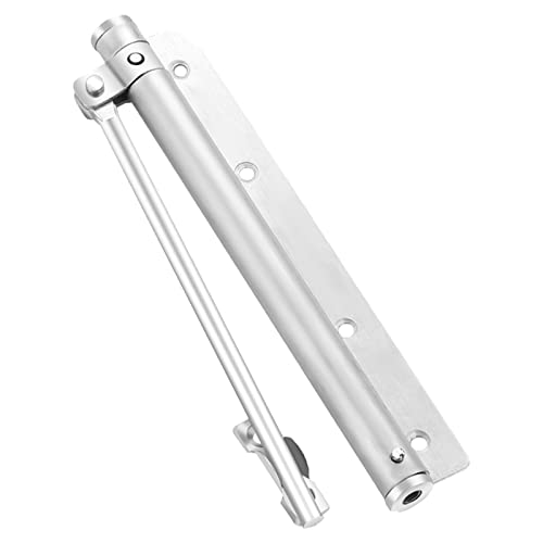 GERUI cierrapuertas automático amortiguado luz silenciosa ajustable, carga automática del resorte hasta/80kg, peso de puerta aplicable/36kg, puertas y ventanas universales, puertas, almacenamiento,