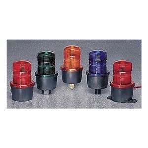 Strobe Light, Red, Surf, Round, 3-1/8 Dia