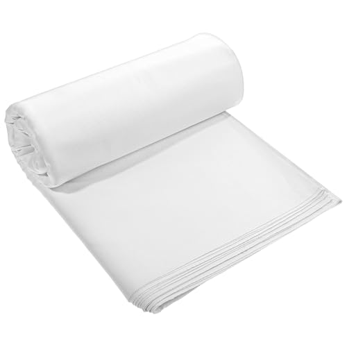 Premium 100% White Cotton Quilting Fabric - 5 Yards of Soft, Durable Muslin for Sewing, Embroidery, and DIY Projects