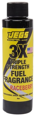 JEGS 63666 Fuel Fragrance Raceberry Scented 4 oz. Bottle Safe for All Internal C