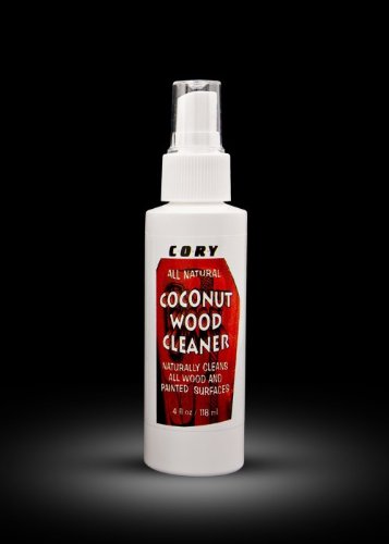 Cory All Natural Coconut Wood Cleaner for Pianos Organs Furniture Cabinets and More. 4oz Bottle