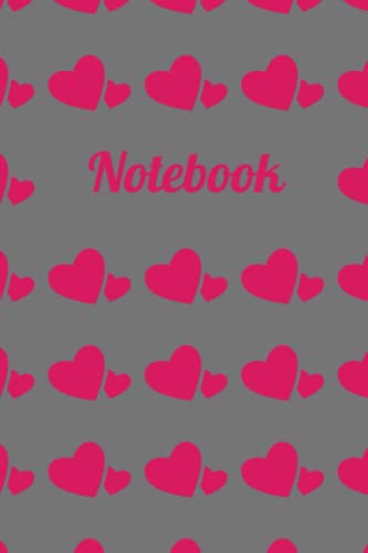 Pink Heart Notebook: Journal/ Diary/ Notebook