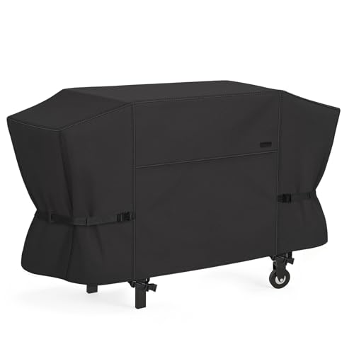 NettyPro Griddle Cover for Blackstone 36 inch Griddle Waterproof UV Resistant 4 Burner Flat Top Gas Grill Cover 36 Cooking Station Black