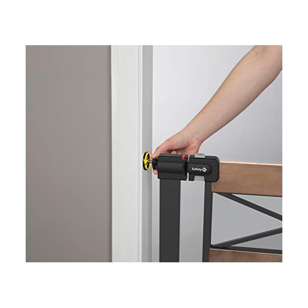 Safety 1st Easy Install Modern Farmhouse Gate Topdogsupply