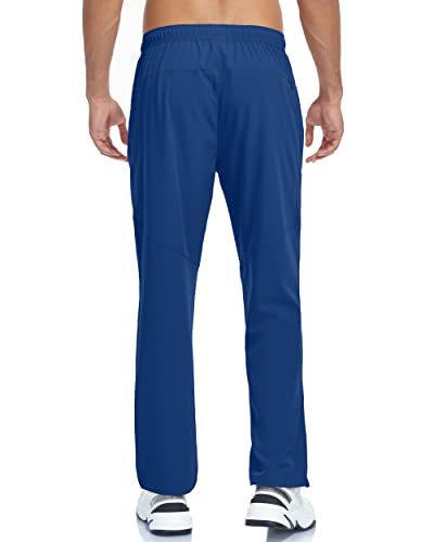 Image of Men's Lightweight Hiking Pants Breathable Quick Dry Fit Waterproof Camping Fishing Running Athletic Active Jogger Pant