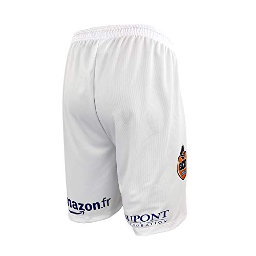 Pantalón corto Gravelines-dunkerque 2019-2020 para evitar el sudor en partidos de baloncesto 3