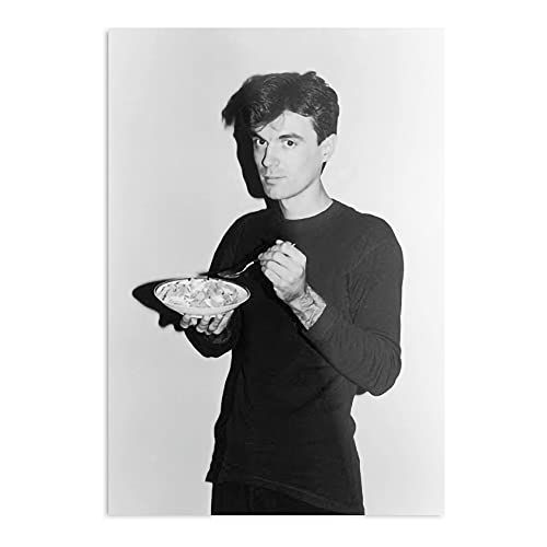 Talking Heads Byrne David Cereal The Best and Style Home Decor Wall Art Print Poster Customize, Multi-Size