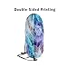 Castle Fairy Marble Drawstring Gym Bag,Modern Marbling Foldable Waterproof Drawstring Backpack,Fashion Fluid Stripes Draw String Back Bag for Shopping,Swimming,Beach