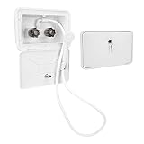 RV Accesorios RV Styling Exterior Ducha Kit de lavado al aire libre con bloqueo accesorio ajuste compatible with la autocaravana de camper de barco